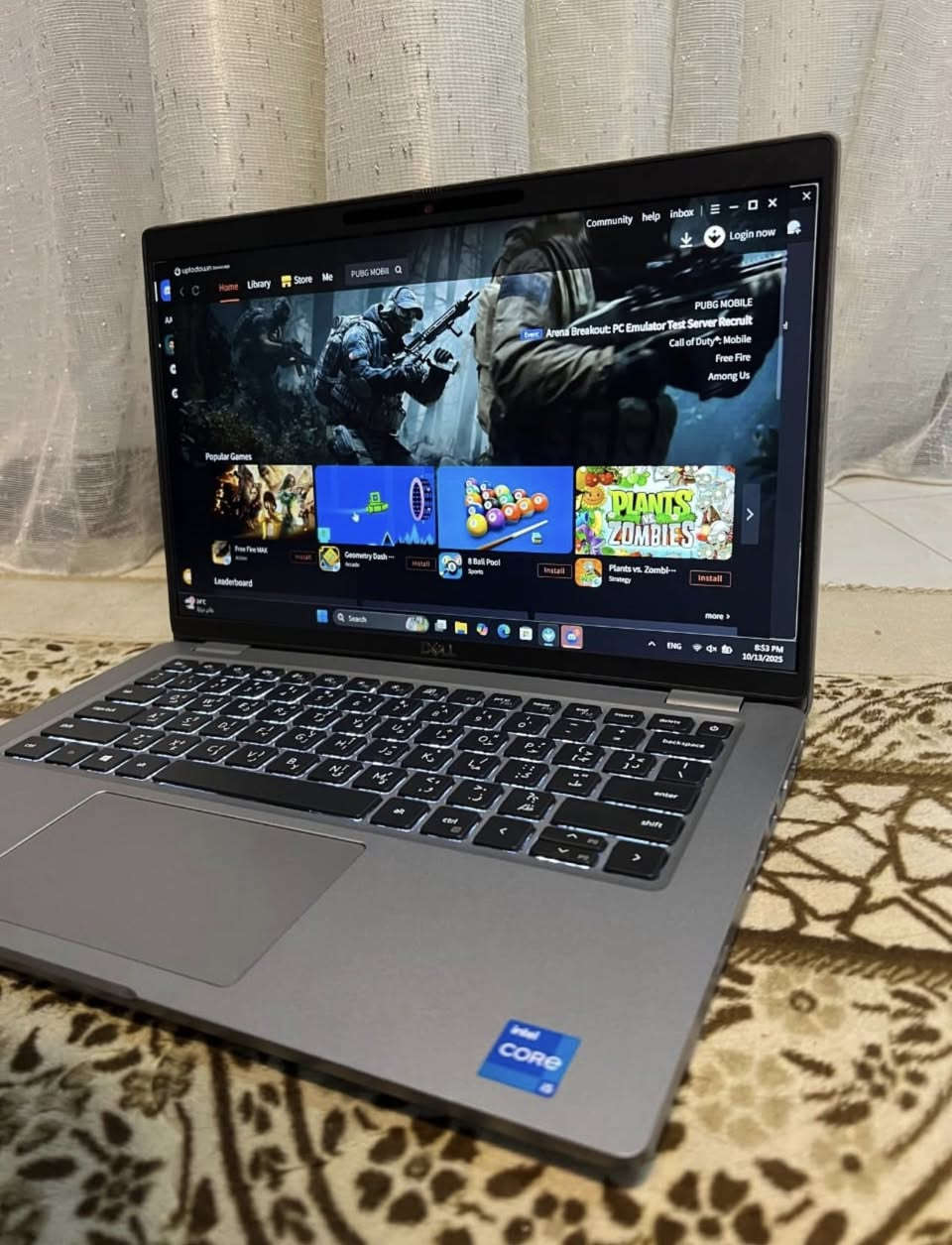 Dell Super Slim | جيل 11 (بحالة الوكالة)
لابتوب ديل بتصميم عصري وأنيق، "أخو الجديد" مستخدم لفترة بسيطة جداً ومكفول من أي عيب أو تصليح.
⚙️ المواصفات التقنية:
• المعالج: Intel Core i5 (الجيل 11) بتردد يصل إلى 3.00GHz - أداء قوي جداً.
• الذاكرة (RAM): سعة 8GB (قابل للتطوير حتى 64GB).
• كارت الشاشة: Intel Iris Xe Graphics (أداء رسومي ممتاز للألعاب والبرامج).
• التخزين: 256GB SSD NVMe (سرعة فائقة في التشغيل ونقل البيانات).
• الشاشة: 14 إنش بدقة عالية الوضوح.
• المنافذ: (USB-C, HDMI, USB 3.0, AUX).
🚀 كفاءة الأداء:
• للعمل الهندسي والتصميم: يشغل بكفاءة (AutoCAD, Photoshop, Revit, Premiere).
• للألعاب: يشغل (GTA V, PUBG, Fortnite) وغيرها بإعدادات مناسبة.
• للدراسة والبرمجة: مثالي جداً بفضل وزنه الخفيف (Super Slim) 
وسرعة استجابته
.
💰 السعر: 395,000 دينار عراقي (فقط)

للتواصل خاص


**إذا كنت صاحب هذا الإعلان وتريد حذفه لأي سبب، رجاءا أرسل رسالة إلى الدعم الفني**