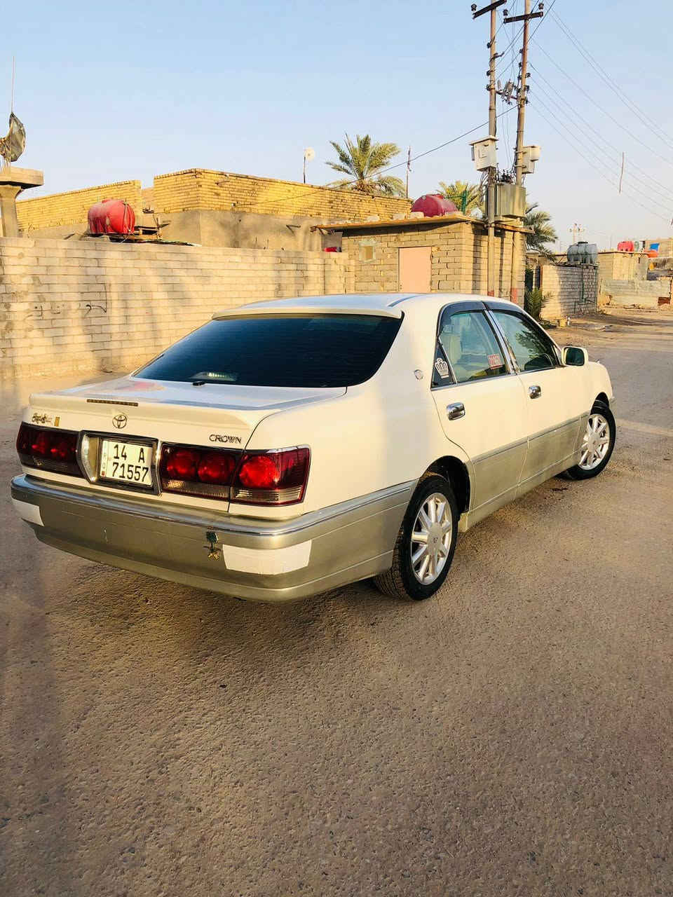 ملكة جنون ٢٠٠١ اصل سنويه ٢٠٣١ رقم دولي بصره
كفاله شاصي ٧٥ ومحرك وكير ففيتي vvi
كفاله سياره من ضربه وعيب شرعي وغرامات
حداده وتايرات جدد السياره ٤ دكم فول
ستيرن كهربائي مري شفط كشن كهربائي فول سياره
السعر ١٢٣ وبيها مجال  ***********
البصرة قظاء القرنة
