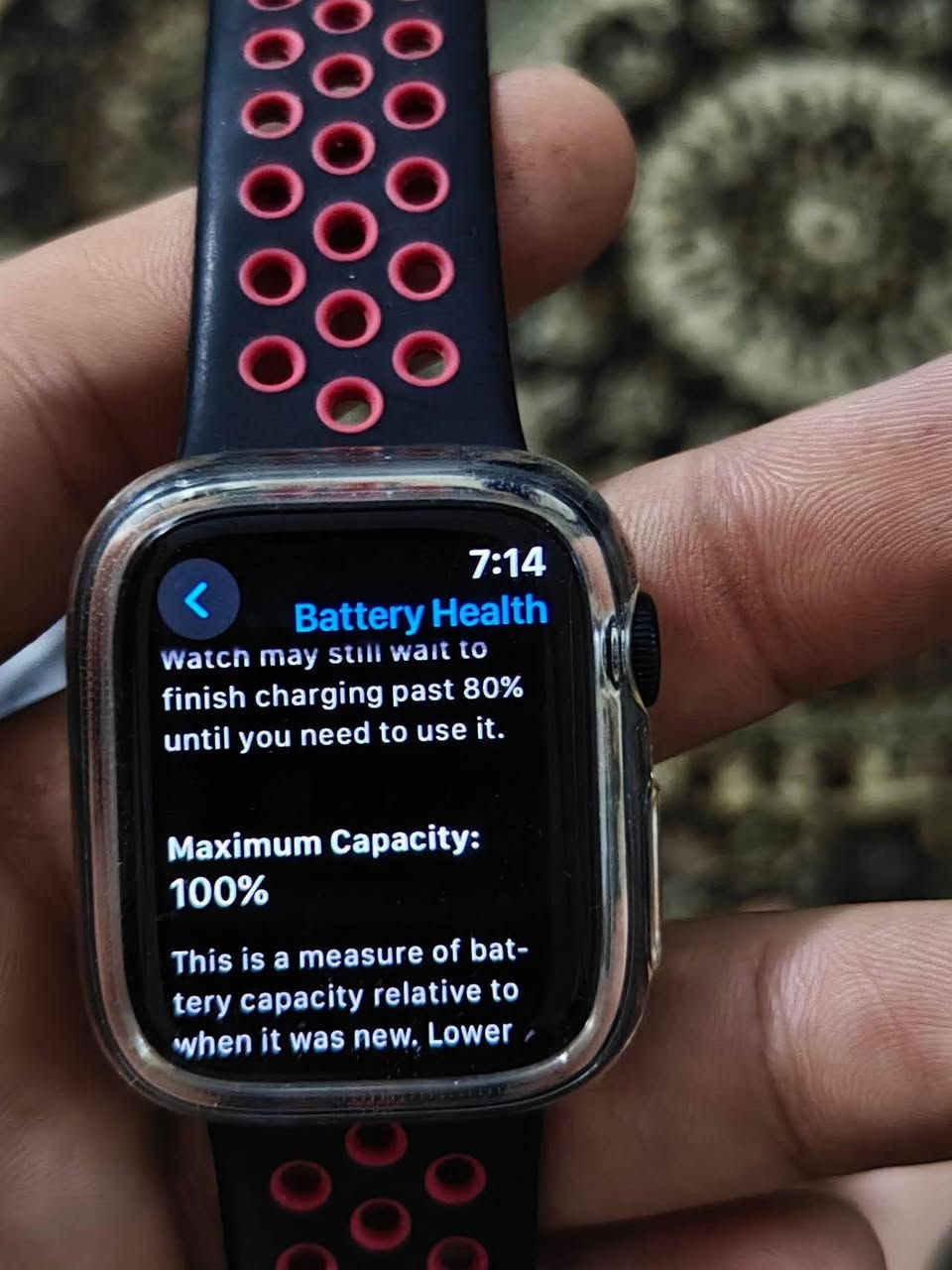 ساعة ابل سيريس 9 أصلية (Apple Watch Series 9) للبيع 📢
السعر: 230,000 دينار عراقي بيها مجال بسيط
الموديل: Apple Watch Series 9 (GPS) [الموديل الرسمي: A2978.
الحجم: 41mm (هيكل ألمنيوم متين وخفيف).
صحة البطارية (Battery Health): 100% .

الملحقات موجودة بالكامل مع سوار نايكي رياضي اضافي.
الساعة امانة الله نظيفة حيل واستعمالها حيل قليل.
📍 الموقع: بغداد
التواصل خاص او واتساب ***********
