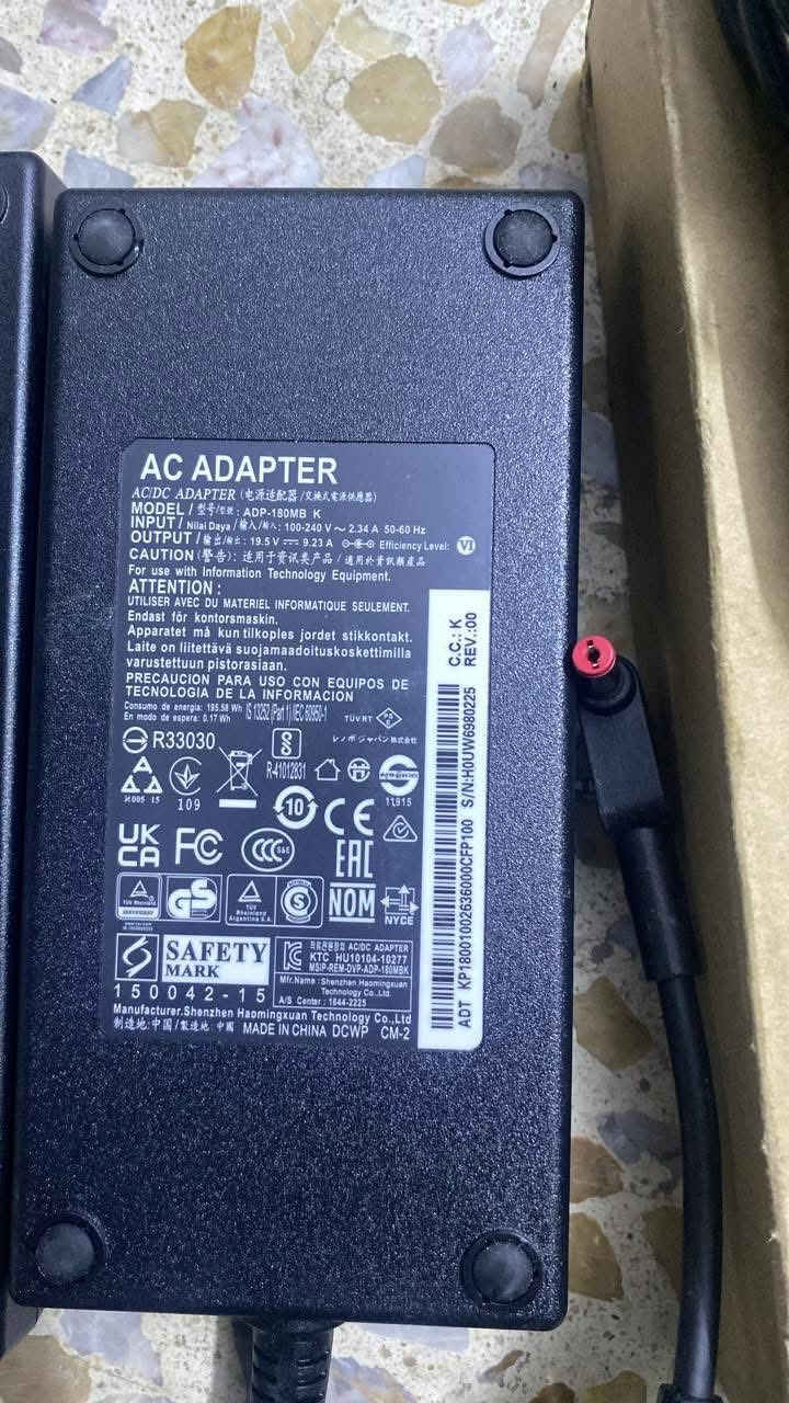 مجموعة محولات لابتوب وصلني من ٤٠وات الئ٢٠٠ وات


**إذا كنت صاحب هذا الإعلان وتريد حذفه لأي سبب، رجاءا أرسل رسالة إلى الدعم الفني**