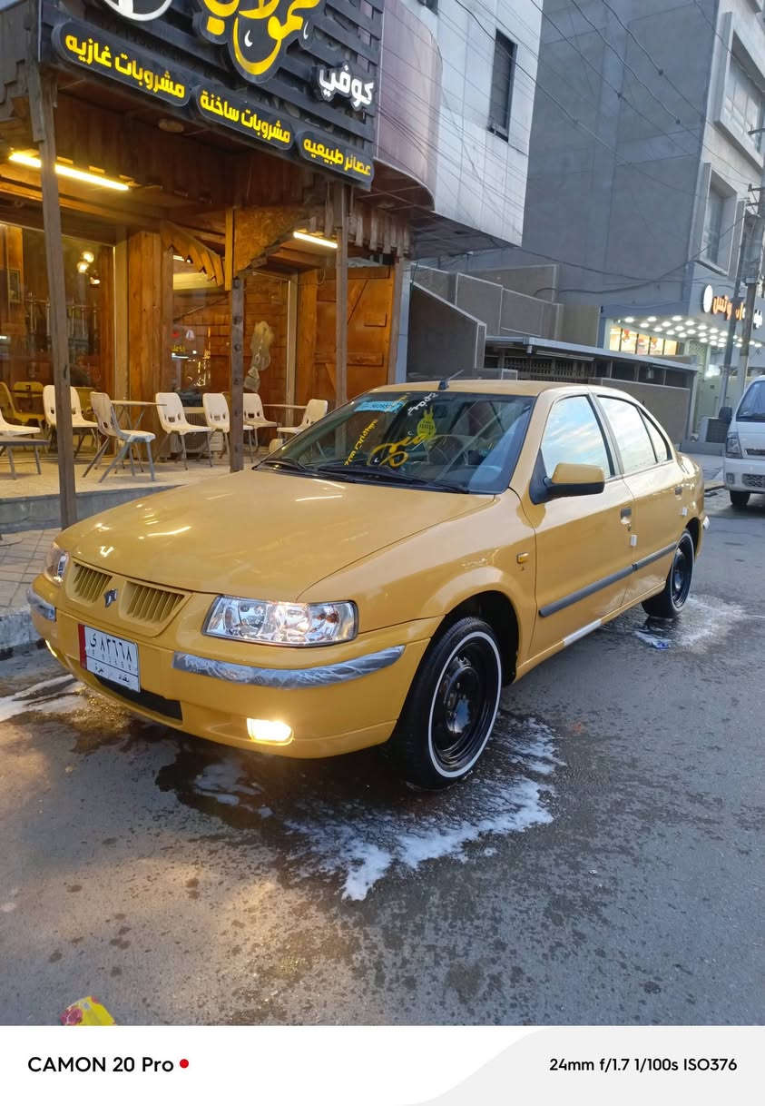 سلام عليكم ورحمه الله 
سمند 2012 سياره كفاله عامه من صبغ أو تبديل بيه شبر
هيه وغرامات مصفره سنويه ماصاقطه بارد بلباب الخلفي ولباقي مكفول هلالات بلاديه كير ومحرك مكفولة صدر مامي خلفي جديد تخم تاير 
ترايك ليون مايعجبك 
السعر 47 وبي مجال قليل 
العنوان بغداد 
***********
