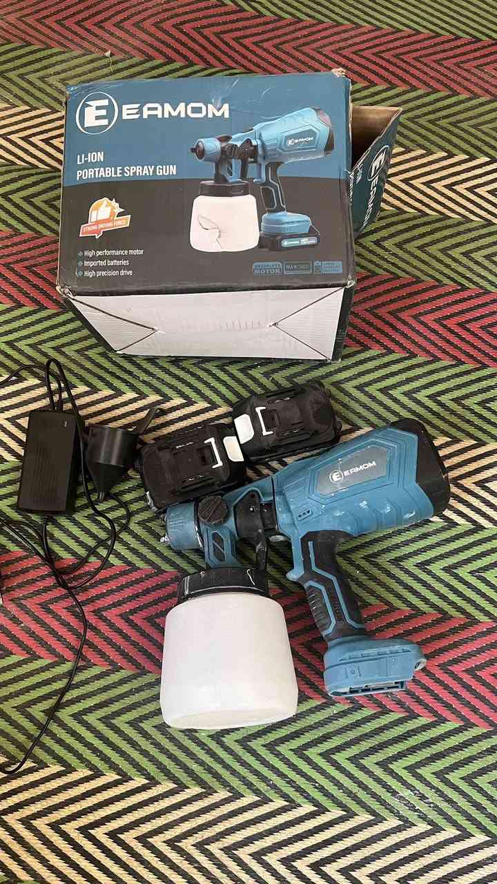 السلام عليكم مسدس صبغ وياه اثنين بطاريات مستعمل 4 مرات فقط  مكاني ناصريه مركز وبي توصيل سعره (35) اني ماخذه 50   ‭

٠ ٧٨٣ ٥٨٩ ٨٩٠٢‬
