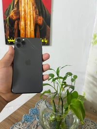 ايفون 11 برو ماكس 256 مبدل شاشه نوعيه زينه وبيه فطر صغير بل زاويه وبي ...
