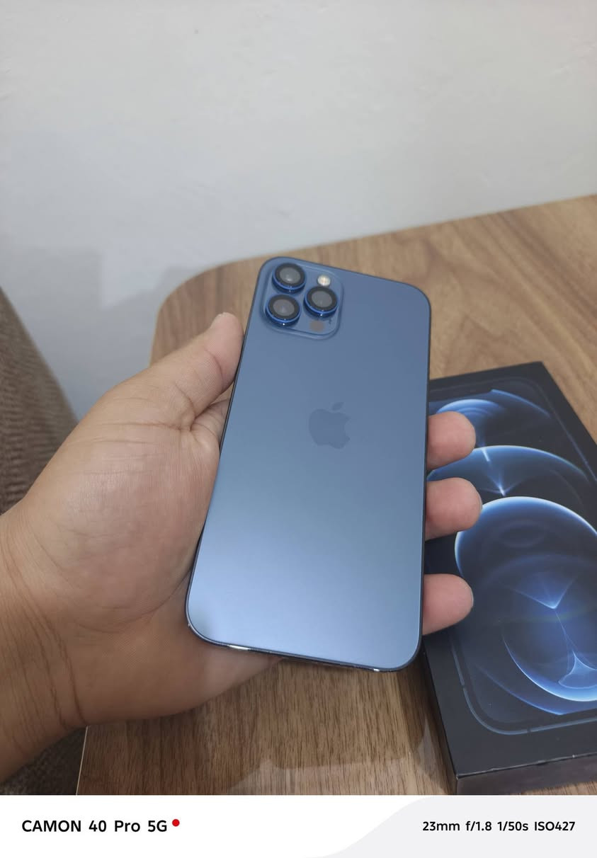 ايفون 12 برو ماكس جهاز نضيف جدا وتر بروف بطاريه 77 مكاني بغداد رايدة 550 وبيه مجال ***********
