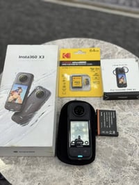 كاميرا انستا360 X3 • جديدة • ملحقات كاملة