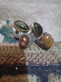 ٤ خواتم • مع حجارة • قضاء شاميه