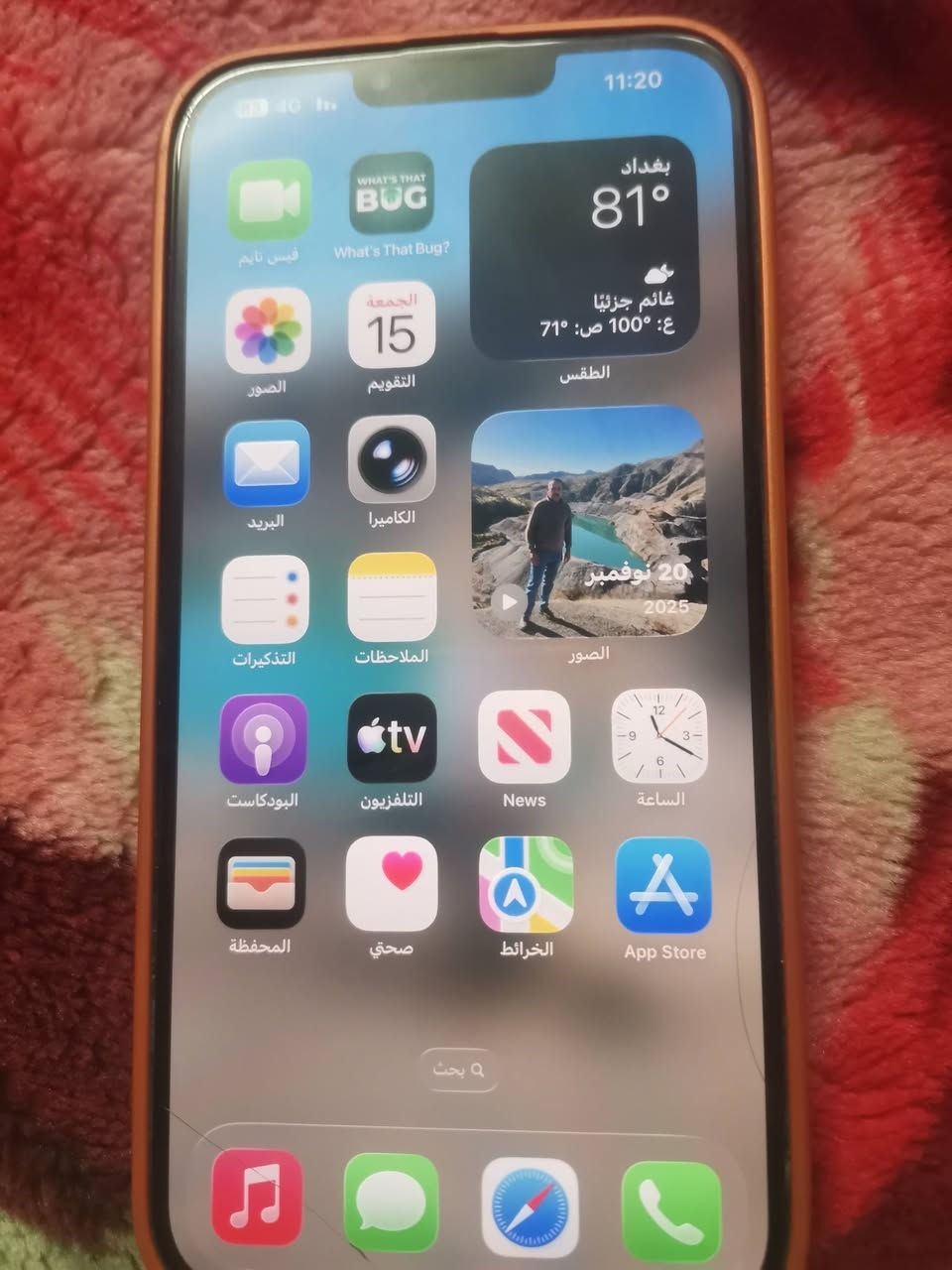 البيع ايفون 13 بروماكس فول اخو الجديد نضافه 100/100 بطاريه ٩٤ يعني جديد مستعمل شي قليل
السعر ٧٥٠ وبيه مجال الاستفسار ***********
