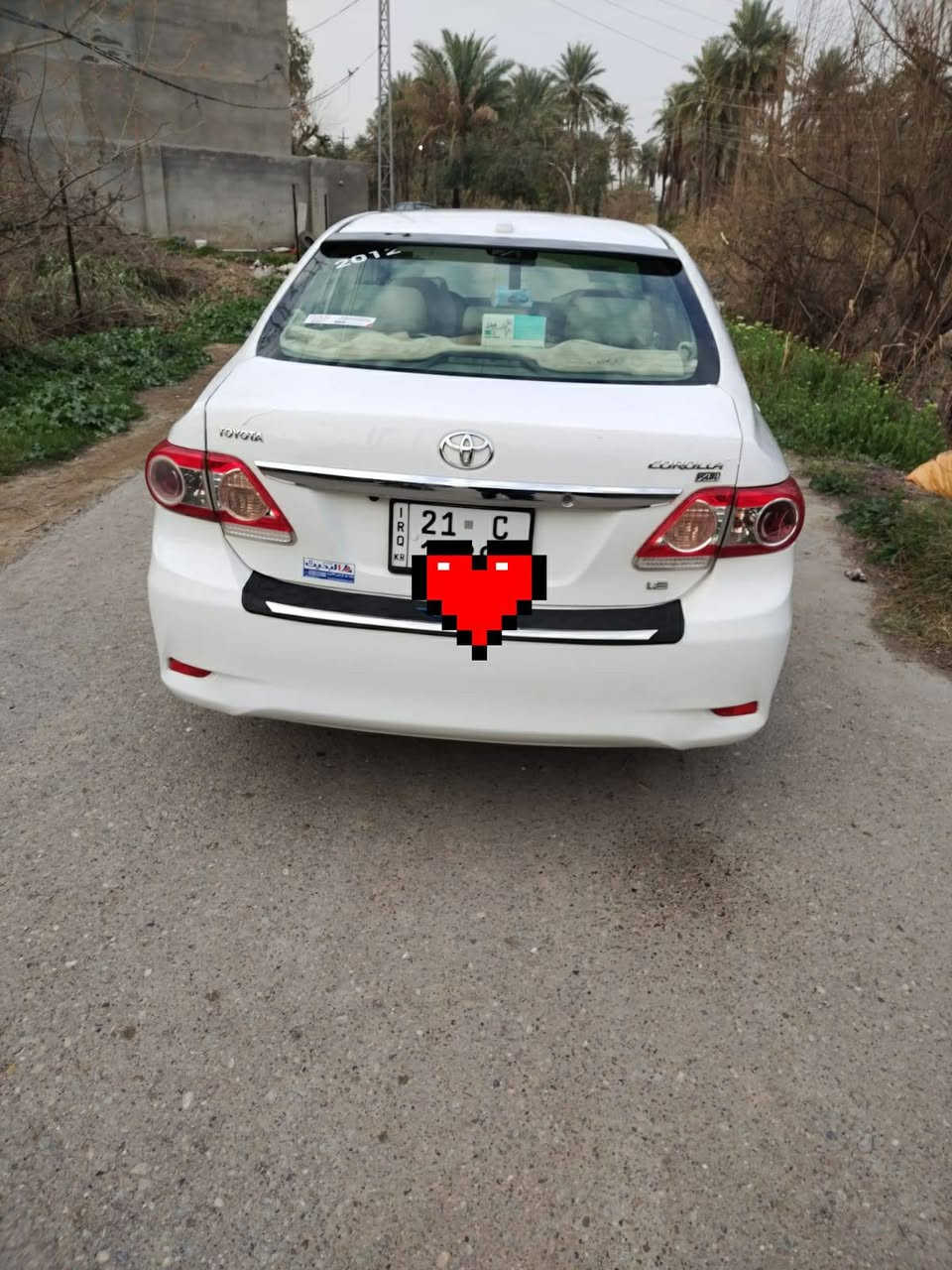 السلام عليكم كورلا للبيع ٢٠١٢ رقم سليمانيه باسمي تحولي شوكت يعجبك كفاله عامه محرك ١٨ جديد صدر كفالة عامه من الصبغ السونار مرفق مع الصور سنوية لل ٢٠٣٠ السعر ١٣٠ بيها مجال للشراي اتصل ودلل *********** ماعجبك السعر اذكر الله وعلى راسي مكان السياره بعقوبه
