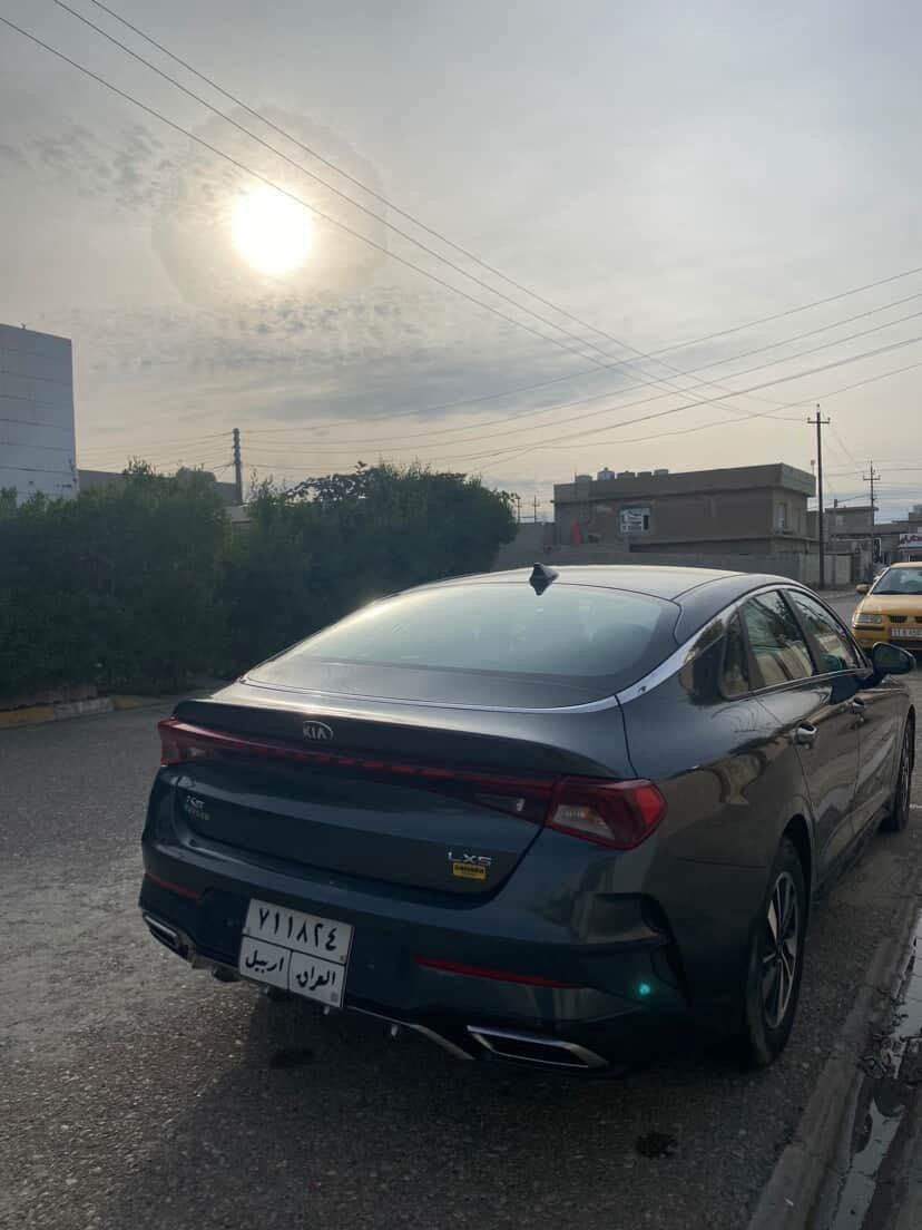 سيارة كيا K5 موديل ٢٠٢١ ضرر جاملغ خلفي يم قبغ البنزين فقط صبغ بسيط. 
للبيع ب ١٣٣ ورقة بيها مجال بسيط
للاستفسار الاتصال على الرقم
*********** كركوك, العراق

