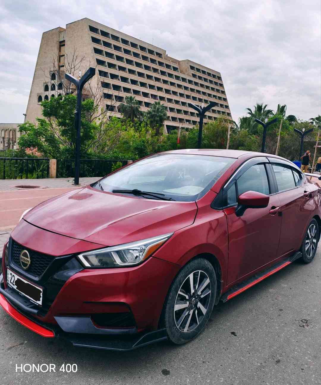 نيسان فيرسا 2022 SV
بصمة تشغيل 

داخل لونين عسلي واسود 

رادار امامي وخلفي وجانبي

شاشة اعطال 

كيجات الكترونية 

تحديد مسار 

شاشة كار بلي 

كامرة 

كهربائيات السيارة جاهزة 

مكينة 1600

طخم تايرات جديدة 

طخم السيارة والحدادية جاهزة  كاليا 

ماشية 35 الف ميل

تبريد شغال 

حادثها جاملغ اليسار وصفحة البوند مبدل 

 ايرباك ستيرن والسايق راجعين بلادي 

مكانها موصل

كوبون بانزين  بيها

رقم اربيل  سنوية وهزة جديدة

***********

الاتصال او المراسلة  عالواتس والماسنجر
