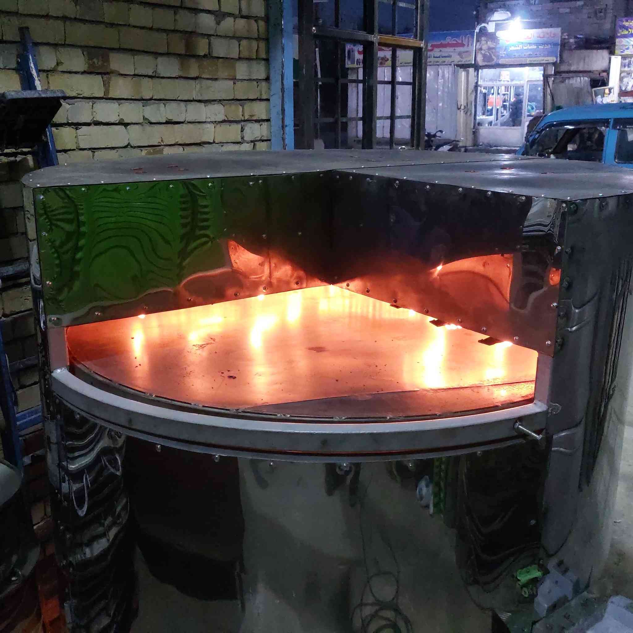 فرن دوار البيع شغل درجه اولى ***********
