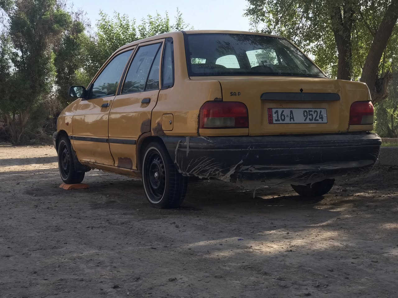 السلام عليكم سايبه للبيع 12 حداديه وگير ومكينه ستوني مجفت السياره بأسمي مصفره هيئه وغرامات وهذا گشره كدامكم  رقم جديد تحويل ثاني يوم دعاميات جدد ماصدات جدد مكانه الديوانية قضاء عفك 
السعر 27 وبيه مجال 
***********
