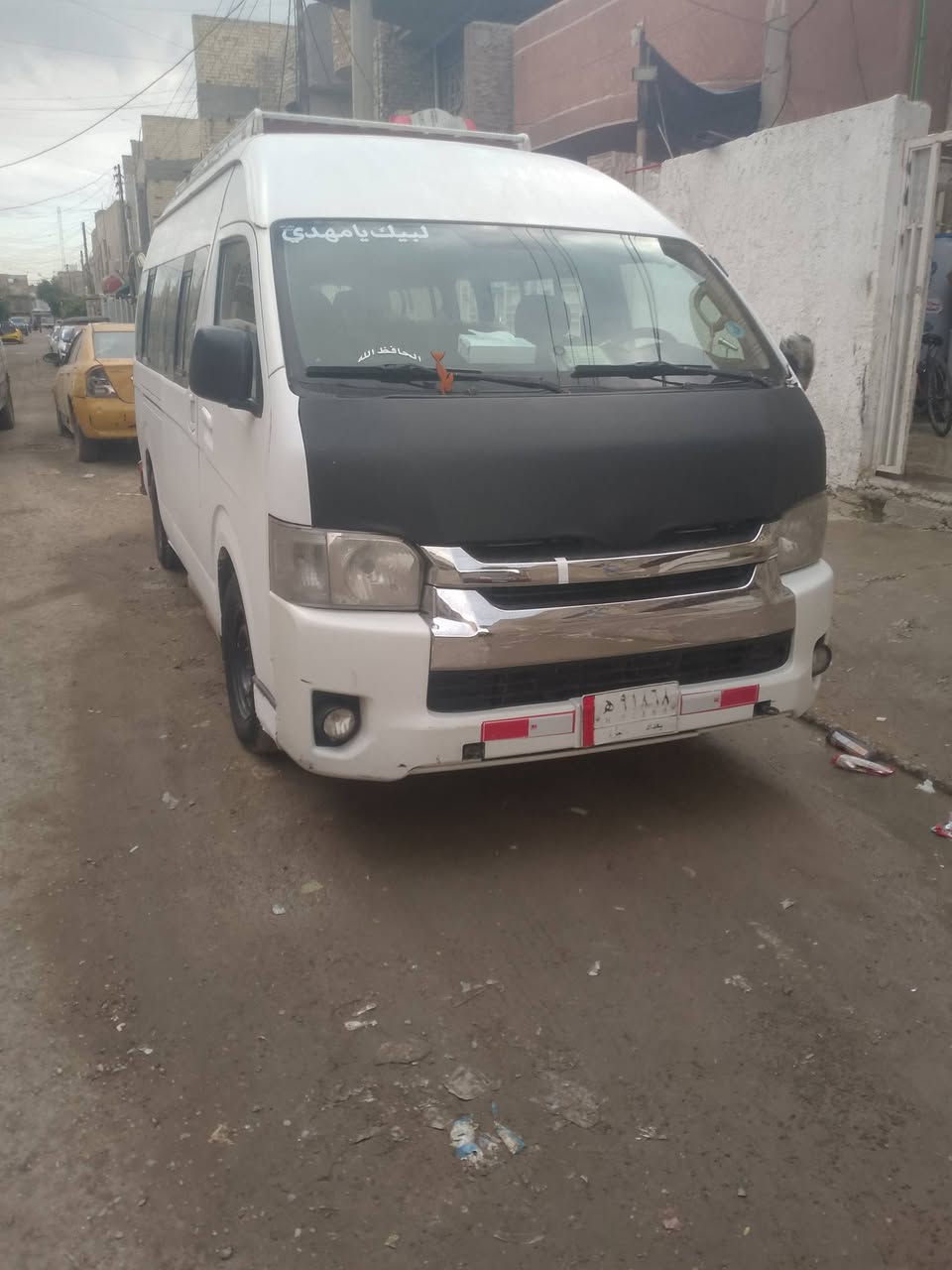 السلام عليكم 
سياره للبيع 
2018 
مكان بغداد 
سياره مصبوغه عام 
رقم التليفون 
***********
