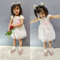 تصفيه تخفيضات هائله فستان بناتي عرايسي  تركي شيفون وبطانه ستن يلبس ٢ /...