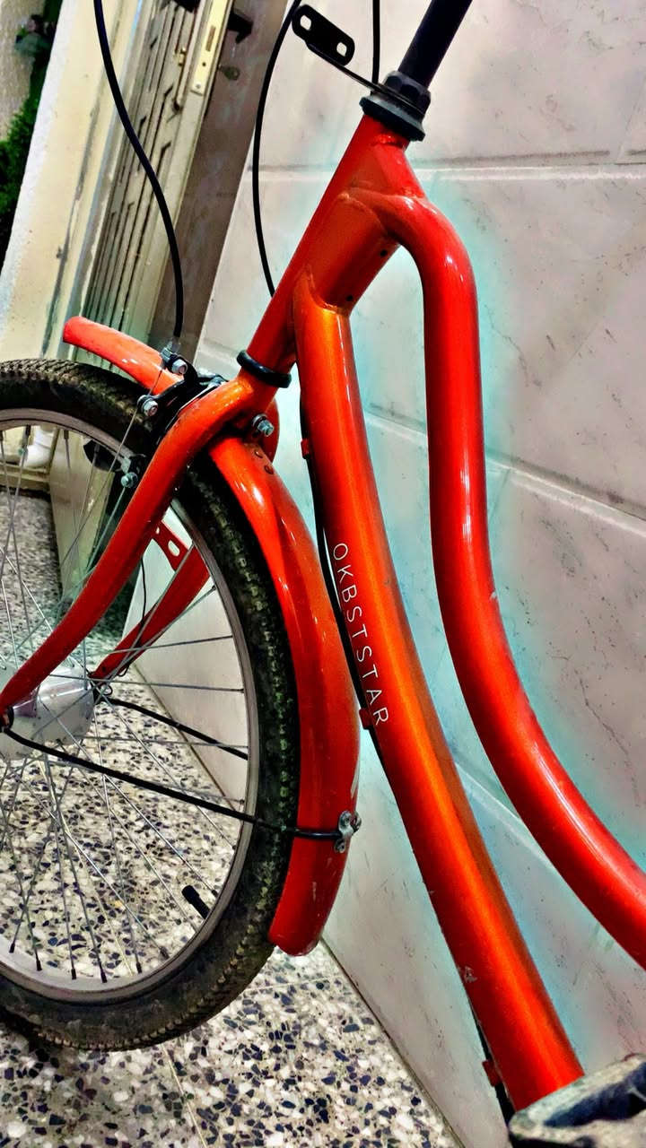 سلام عليكم بايسكل بطة للبيع قير 7نمر زوج تايرات وبريكات كاملات مكفول شخط مايي جديد مسعمل كلش قليل 
تاير عريض  
السعر 130 وبي مجال عنواني بغداد الجديدة ***********
