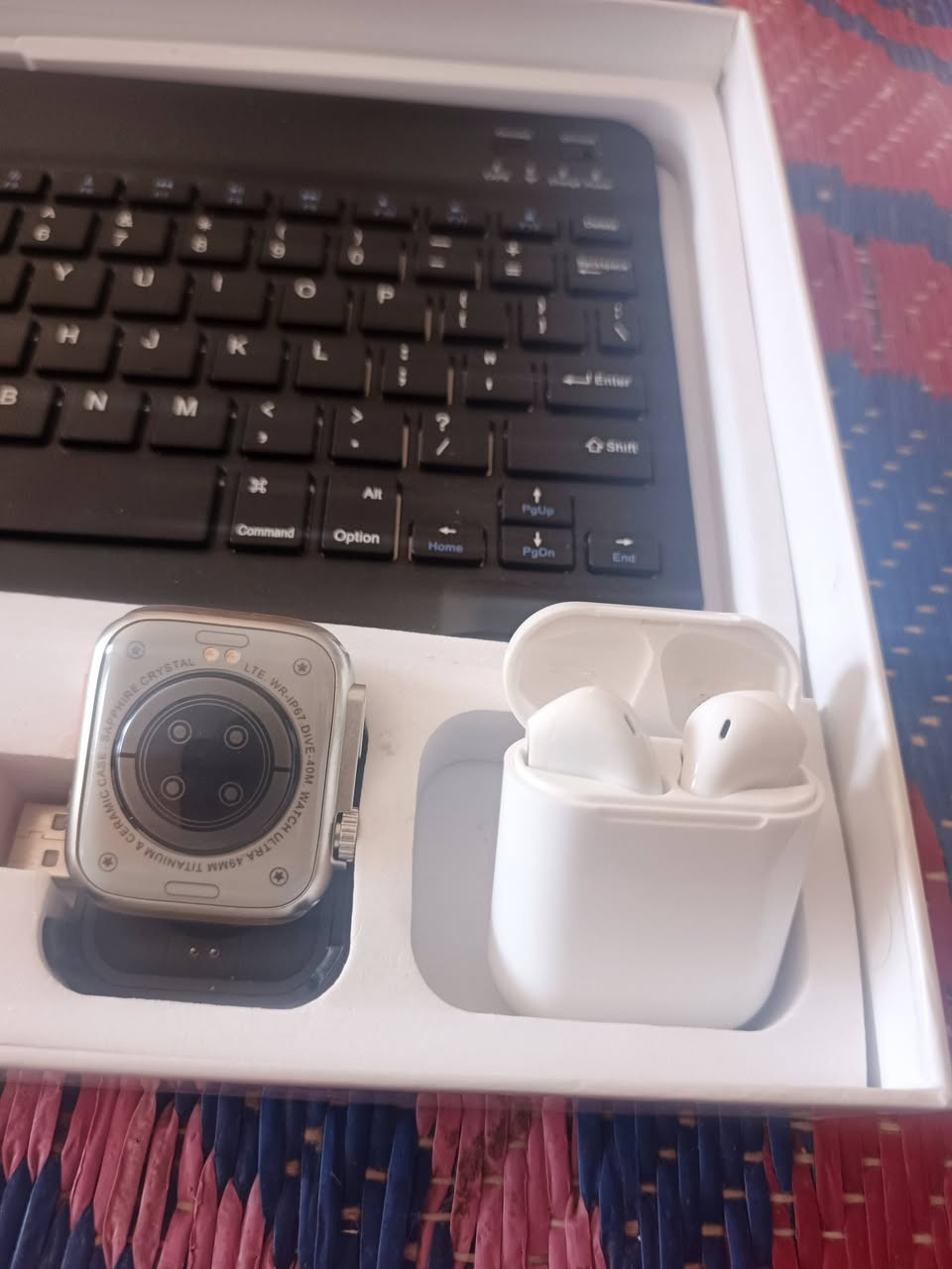 ايباد Notebook Air1 جهاز نضيف 100% ذاكرته 512 جديد مستعل قليل مع كامل ملحقاته شاحن وكيبورت بلاتوث مع ساعه ابل مع سماعات بلاتوث جهاز نضيف سعره 120 مكاني النجف


**إذا كنت صاحب هذا الإعلان وتريد حذفه لأي سبب، رجاءا أرسل رسالة إلى الدعم الفني**