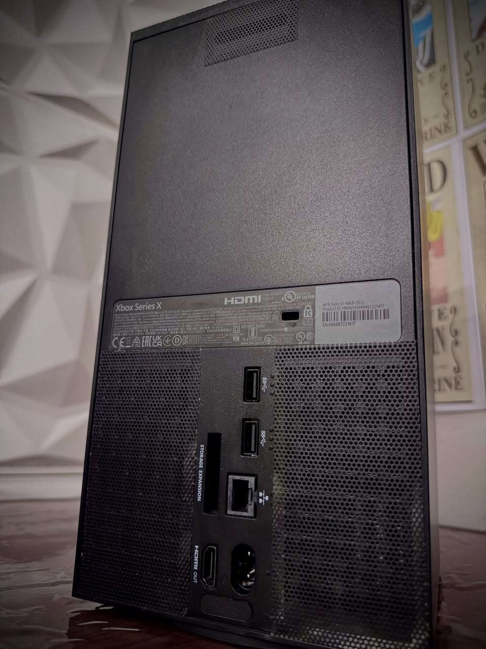 السلام عليكم جهاز اكسبوكس سريس اكس 1 تيرا الجهاز نضافتها مبينه بل صور مع الملحقات كاملة الكارتونه واليدة فقط زر ال LB الضغطه مالته عطلانه تصليحه يكلف 10 الف ،، السعر645 الف
مكاني بغداد علي الصالح


**إذا كنت صاحب هذا الإعلان وتريد حذفه لأي سبب، رجاءا أرسل رسالة إلى الدعم الفني**