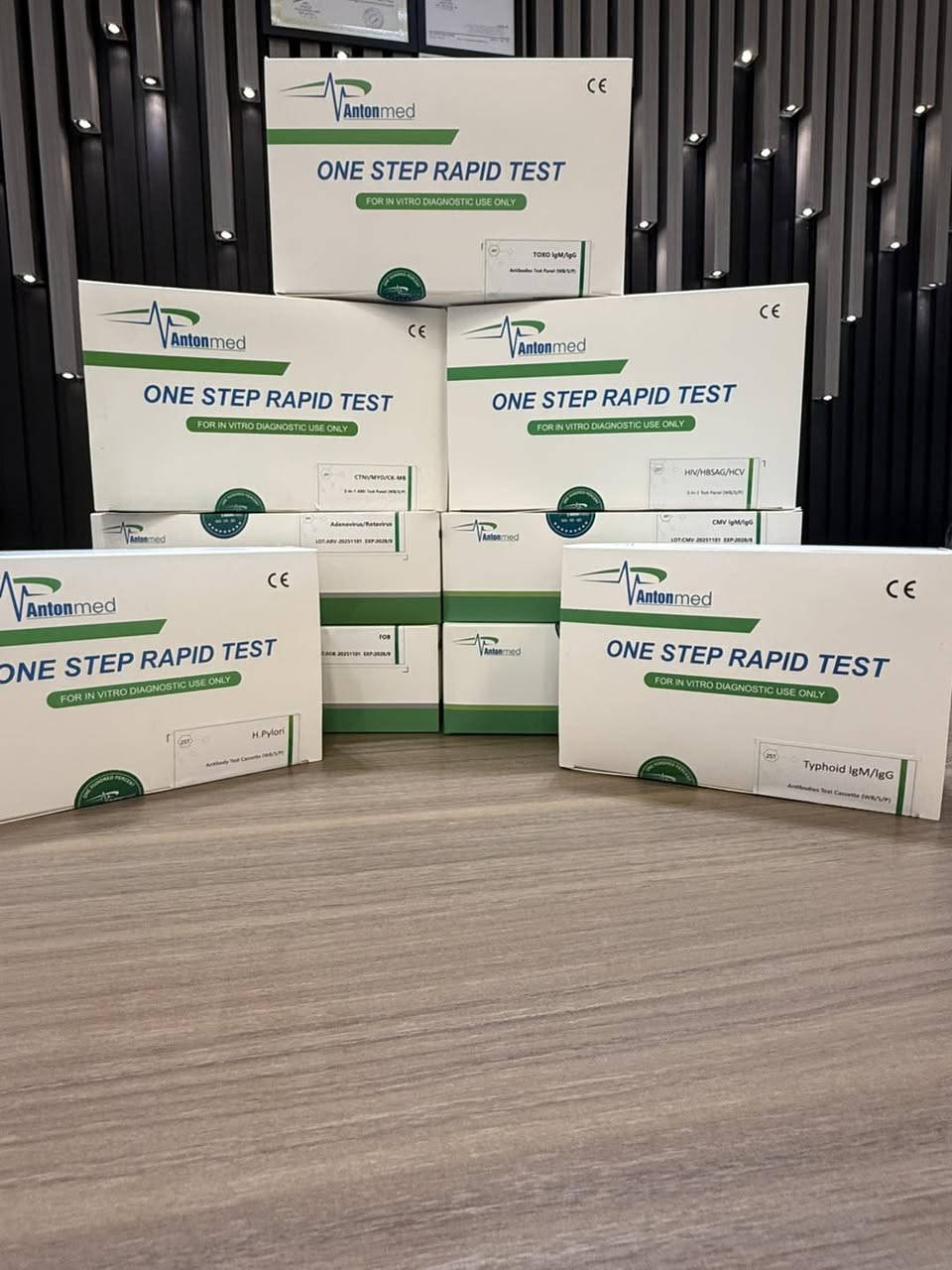 تحية طيبة متابعينا جميعا 🌹

يعلن مكتب الملاك للاجهزة الطبية والمواد المختبرية عن توفر كاسيتات شركه Anton Med  الحاصلة على شهادة ISO و FDA. وعلما انها مقيمة من وزارة الصحه العراقيه 

1- HIV/HCV /HBsAgCombo 
2- HCV /HBsAg Combo 
3- HiV Cassettes 
4- HBsAg Cassettes 
5- HIV Cassette 
7- H.pylori AB Cassette 
8- H. Pylori AG Cassette 
9- FOP Cassettes 
10 - Typhoid IgG /IgM cassettes 
11- TORCH 10 in 1 Ab IgM/igG Test
12- Syphilis (TP) Ab Test
13- TOXO Toxoplasma Ab IgM/igG
14- CMV Cytomegalovirus Ab
IgM/IgG
15- CTNI/MYO/CK-MB Combo 
16- HCG. Strip 
17- Troponin cassette 
18- HBsAg strips 
19- HCV strips 
20- HIV strips
للطلب والاستفسار مراسلة الصفحة او زيارة موقعنا الكائن في باب المعظم شارع وزارة الصحه. مقابل الطبابة العسكرية 
***********/ ***********
