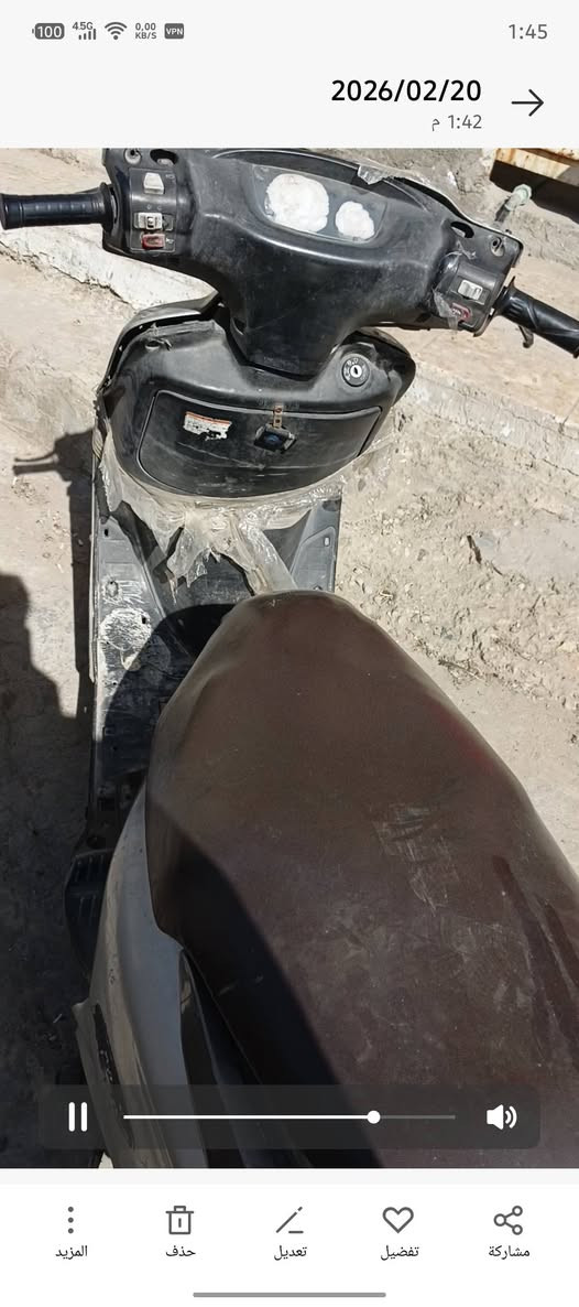 سلام عليكم دراجة فراشة السرعة 100 كم دراجة تخبل عوزهة باتري كهربئيات شغالة اشاير لايت شغال كيج شغال دراجة بيهة دخان قليل السعر 125 قفل لا تعاملني جوة هسعر بغداد, العراق


**إذا كنت صاحب هذا الإعلان وتريد حذفه لأي سبب، رجاءا أرسل رسالة إلى الدعم الفني**