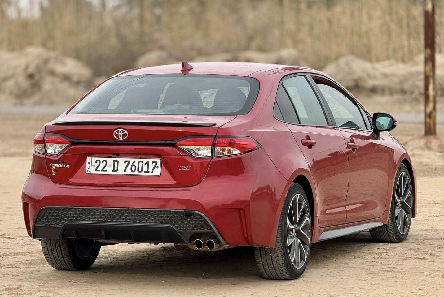 السلام عليكم
كورلا 2020  Se
تحويل او وكالة مضمون 
سياره كلين دعاميات فقط 
داخل لونين ورادارات 
فول تحكم وتحديد مسار وقياده ذاتيه سايد بريك بصمه 
وبقية المواصفات المعروفه 
السياره جاهزه للاخير بدون نقص 
العنوان / بغداد 
السعر / 136 
للأستفسار. / ***********
