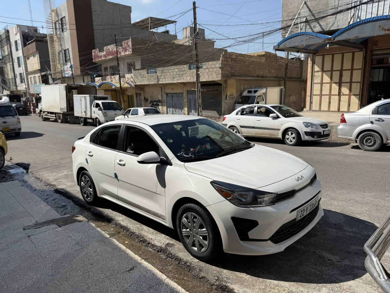 سلام عليكم كيا ريو 2023 للبيع (جديد)كلين تايتل ماشي 23الف ميل السياره جديد محرك 16 المرغوب نص مواصفات مكان موصل  رقم الهاتف *********** السعر 145 بي مجال بسيط
