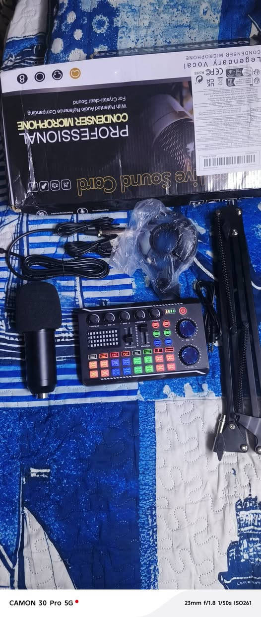 مايك مع مكسر صوت بهذه الشكل سعر خاص ادمن ممكن


**إذا كنت صاحب هذا الإعلان وتريد حذفه لأي سبب، رجاءا أرسل رسالة إلى الدعم الفني**