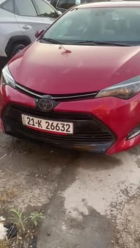 كورلا امريكي 2018 Le رقم سليمانية بأسمي ماشية 70 الف ميل حادثها جاملغ ...