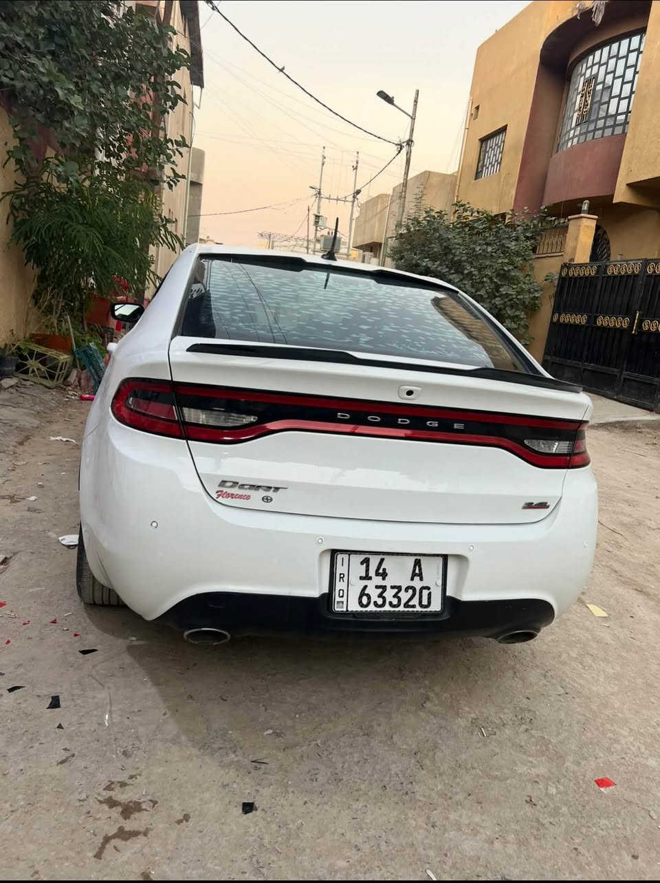 دوج دارت 2014 رقم بصره تحويل ثاني يوم مكينه 2400 المرغوبه كير مكينه كفاله صبغ مدكر امامي فقط بدون ضربه اريباك كله سليم فول مواصفات عده الفتحه شاشه كبيره كامره خلفيه حساسات خلفيه السعر 88 وبيه مجال بسيط مكاني البصره الاستفسار:*********** البصرة, العراق
