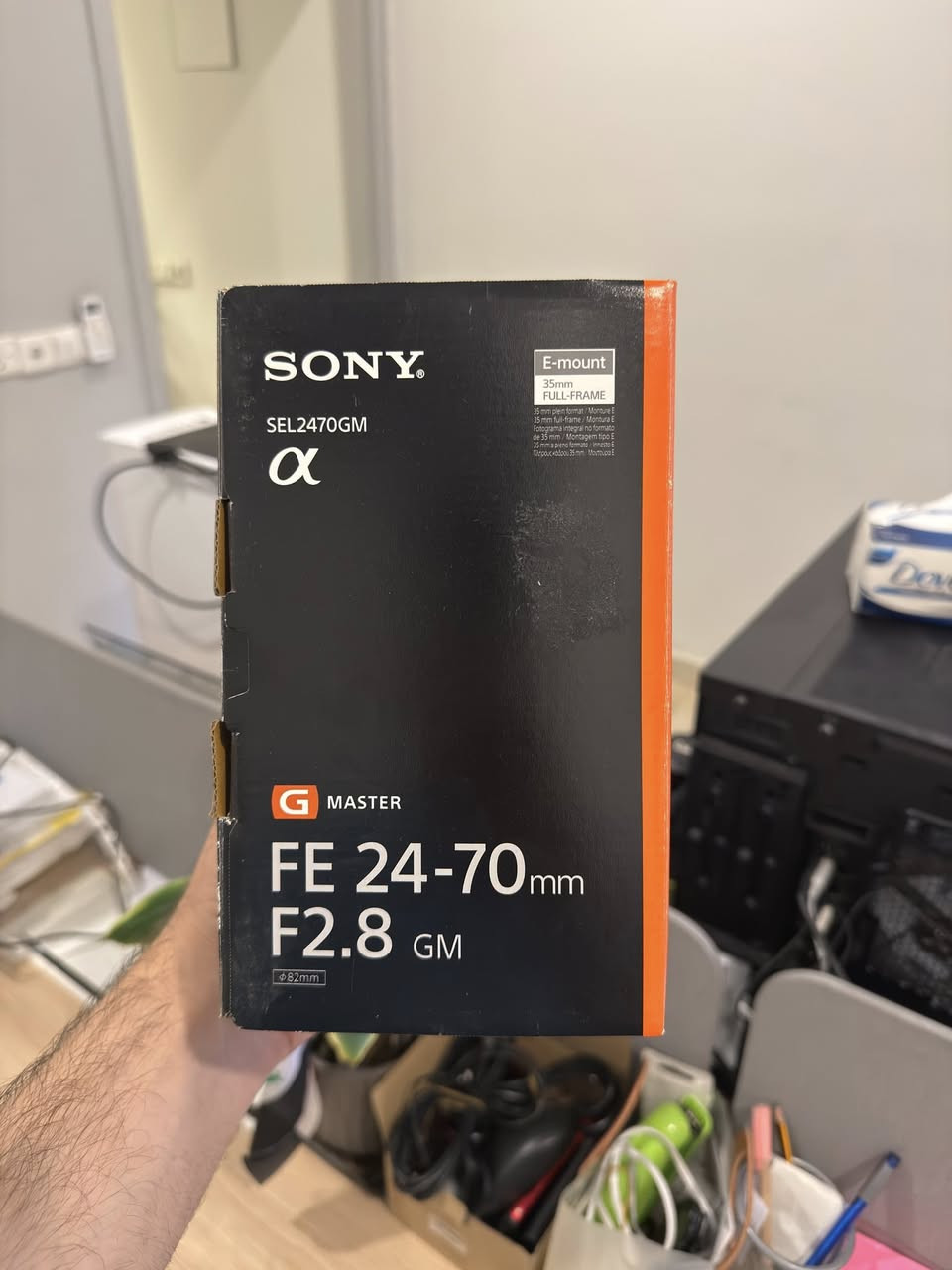 السلام عليكم عدسة G master
24-70 Sony 

نظافة 90% مابيها اي خدوش كل ملحقاتها موجودة 

استخدام قليل 

سعر 1,400,000 دينار عراقي 

***********
