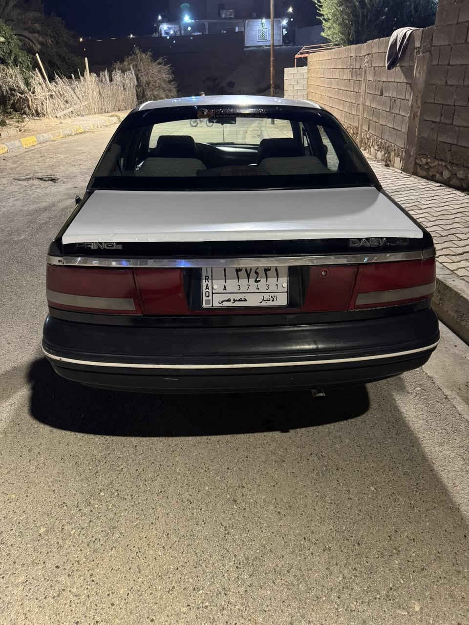 #للبيع
برنس دايو موديل 94 رقم الماني محرك وگير وصدر ضمان  والكشر مرتب للاستفسار الاتصال على الرقم ***********
او التواصل على الخاص
