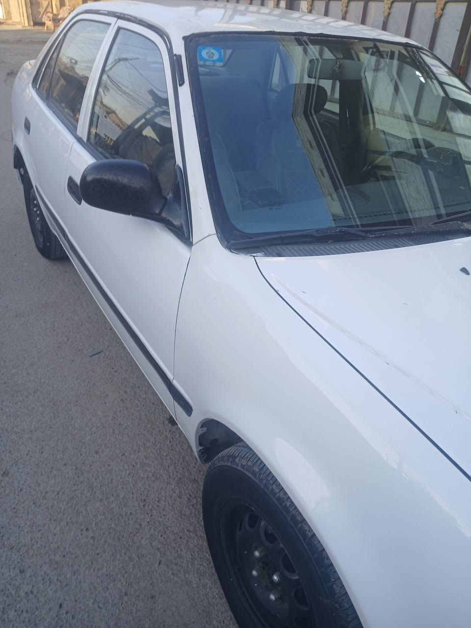 كورلا موديل 96 نظيفة كلش كير اوتوماتيك محرك 1800 محرك لاتبخير لاتنقيص سيارة ناعمةوخيرمن الله فقط مصبوغة احزام للجمالية  السيارة بااسمي رقم بغداد انكليزي سعر 55$ وبيها مجال حك الجية الاتصال على الرقم ***********
