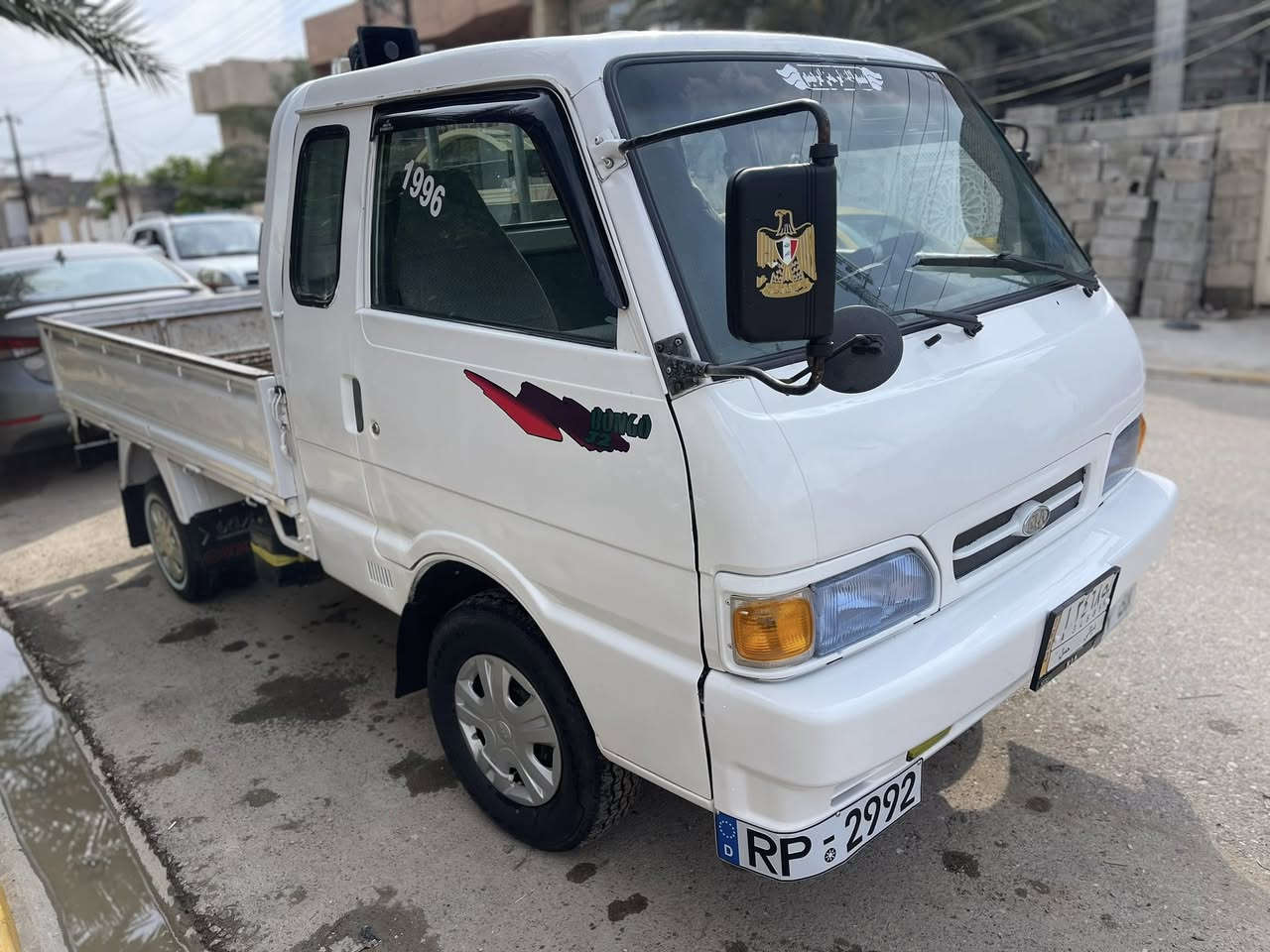 السلام عليكم كيا بنكو 96 معمرة جديد السيارة مال جناي كير محرك شاصي آكسل كفالة تخم تاير جديد صدر خلفي امامي جديد تحويل ثاني يوم السعر 55 و بيها مجال العنوان 
ديالى / كنعان 

***********
