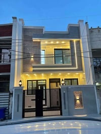 دار للبيع 120م واجهة 6م مدخلين بناء جديد في منطقة حي الجهاد الأساتذة خ...