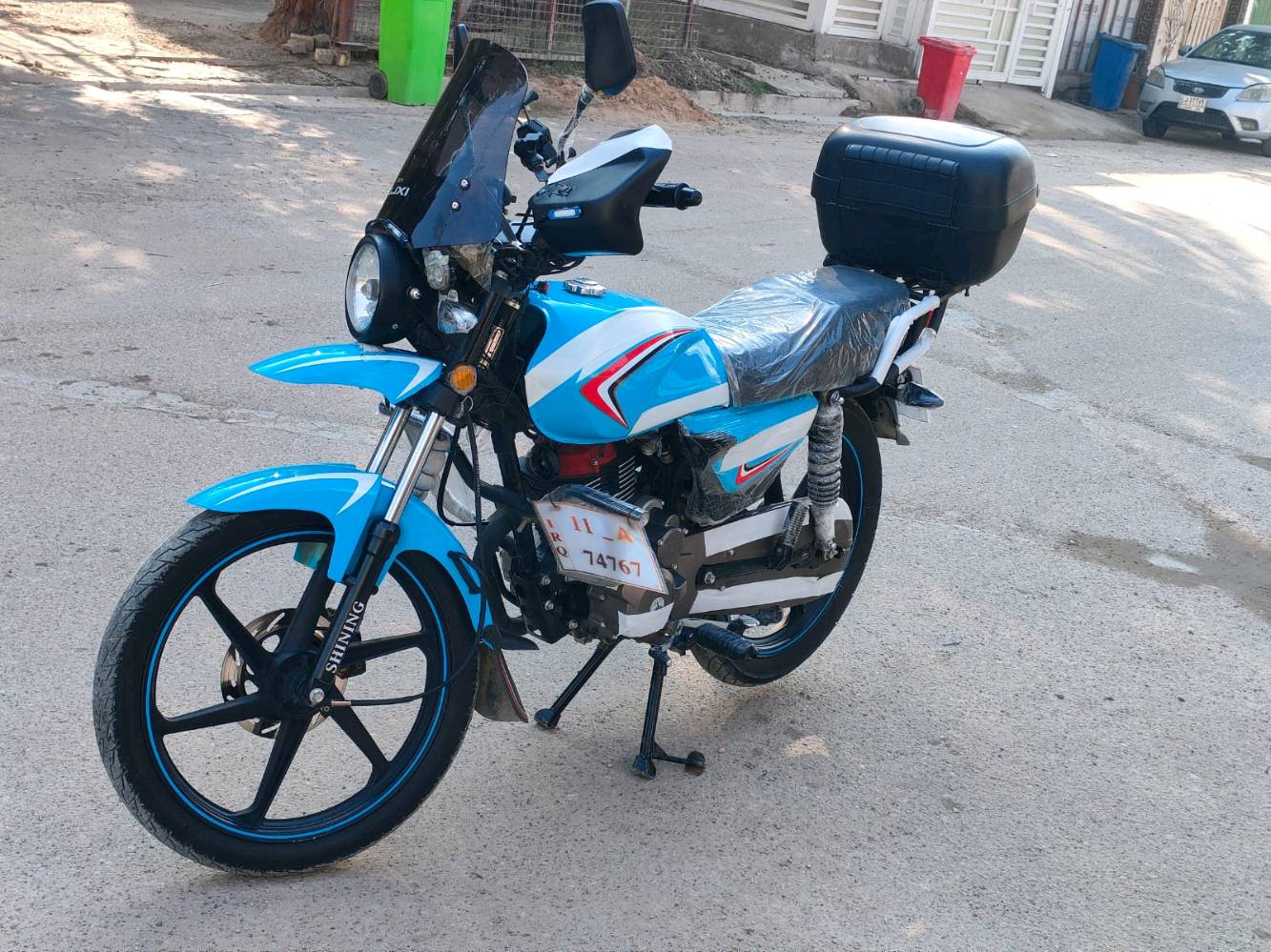 دراجة شاينك 23
ماشيه ١٢ الف حقيقي
سكنر 