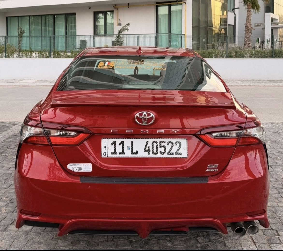 السلام عليكم
� للبيع تويوتا كامري 2023 أمريكي  اربعة سلندر  2500
بجم كبس صور حادث داخل منشور ضرر فقط طخة بسيطة بالتكمه جهة اليمنة  بدون (دواخل).. صبغ فقط تكمه جهة اليمنه + بارد بجاملغ ليسرة على گد شبر   
وبيه بارد بمكانات جداً بسيطة 
السونار موجود بالصور ..
ماشيه 33 الف ميل سيارة كلش جديدة ومثل مدتشوفون بالصور
حمام +بولش قبل يومين مسويلهة 

⭐ مواصفاات se

⚪ اللون: احمر مميز❤️

⚙️ المحرك: 2500

المواصفات:

✔️ شاشة لمس كبيرة
✔️ Apple CarPlay & Android Auto
✔️Auto hold 
✔️ كاميرا خلفية + حساسات
✔️ نظام رادار (تنبيه خروج المسار)
✔️ مثبت سرعة ذكي
✔️ مانع تصادم أمامي
✔️ تحكم بالمقود
✔️ كراسي جلد رياضية
✔️ إضاءة LED أمامية وخلفية
✔️ نظام صوت قوي
✔️ مكيف أوتوماتيك
✔️ أوضاع قيادة (Sport/ normal/ Eco)
وبعد بيهه اهواي تفاصيل ما ذاكرهن مكان بغداد المنصور الداوودي  .. السعر 182 وبيهة مجال  
اي أستفسار اتصل وتدلل
***********
