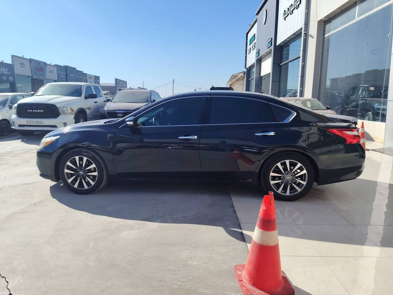 السلام عليكم سياره التيما نيسان وارد موديل 2017 ماشيه 124رقم شمالي سنويه جديده ضرر جاملغ فقط ولباقي شرط السياره جاهزه شرط محرك كير صدر تخم تاير تحكمات ستيرن مري كهرباء رادار شرط كلوب مامشتغل بل دشبول مكان السياره تكريت رقم موبايل *********** السعر 122
