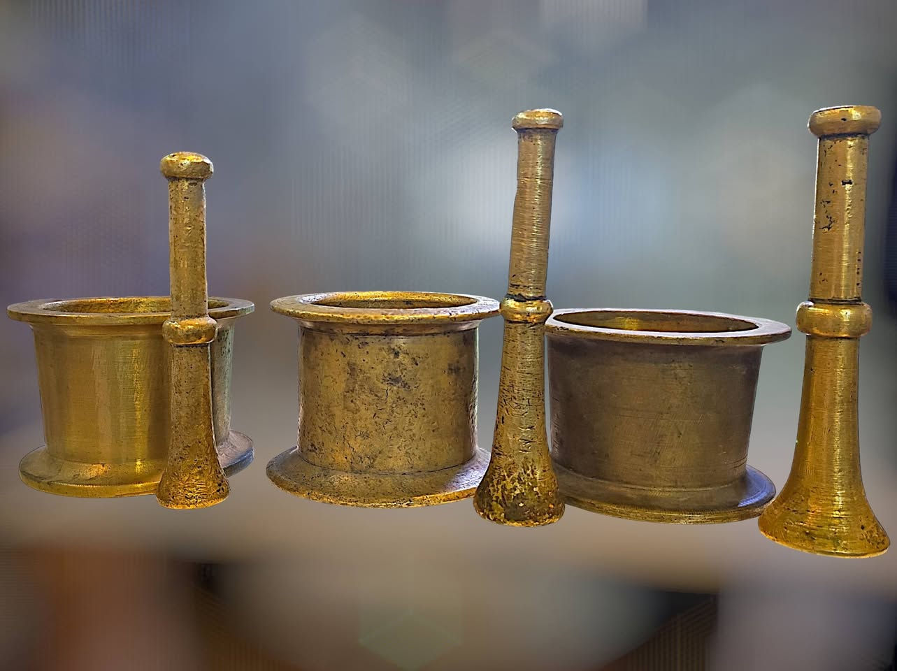 للبيع
ثلاثة هاونات نحاسيه قديمه قياسات 12سم و 12سم و 11 سم وزنهم 16٫300 كلغم 
السعر على الخاص


**إذا كنت صاحب هذا الإعلان وتريد حذفه لأي سبب، رجاءا أرسل رسالة إلى الدعم الفني**