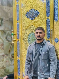 ⭕️ أحد أبناء الحسينية، #محمد_البياتي، يتبرع بطبخ في المجالس الحسينية #...