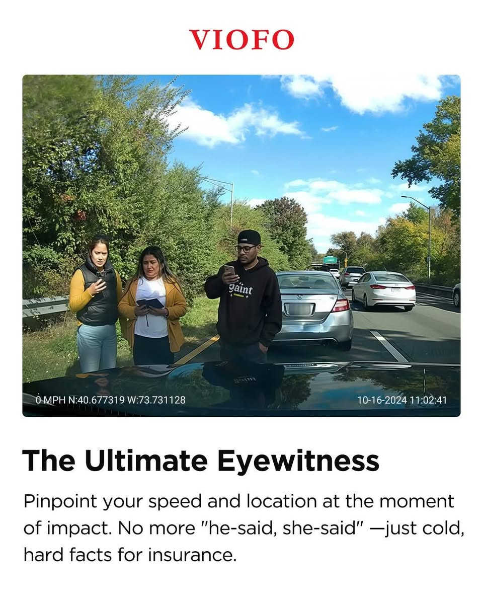 كل رحلة خلف المقود لها حكاية، وبعض هذه الحكايات تستحق أن تُوثق بكل تفاصيلها! 🌟
مع ميزة الـ GPS المدمجة في كاميرا الداش كام من VIOFO، أنت لا تسجل الفيديو فحسب، بل تمتلك الدليل القاطع والذكريات الكاملة. إليك أهم ما تقدمه لك هذه التقنية:
📍 لماذا تحتاج إلى GPS في كاميرتك؟
 * الشاهد المثالي: توثيق دقيق للسرعة والموقع لحظة وقوع أي حادث (لا قدر الله)، لتقديم "حقائق صلبة" لشركات التأمين وإنهاء الجدال.
 * دقة متناهية: عرض الإحداثيات الجغرافية والوقت الفعلي مباشرة على الفيديو لشفافية مطلقة.
 * استرجع ذكرياتك: تتبع مسار رحلاتك بالكامل عبر الخريطة من خلال تطبيق VIOFO، مما يجعلها مثالية لمحبي الرحلات البرية (Road Trips).
 * سياج جغرافي ذكي (Smart Geo-Fencing): حدد "مناطق آمنة" لسيارتك، حيث تقوم الكاميرا بتفعيل أو إيقاف تسجيل وضع الوقوف تلقائياً بناءً على موقعك.
استمتع براحة البال الكاملة واجعل كل ميل تقطعه مسجلاً بدقة واحترافية.
#فويفو #تقنية_السيارات #اكسسوارات_سيارات #داش_كام #نظام_تحديد_المواقع #VIOFO #GPS


**إذا كنت صاحب هذا الإعلان وتريد حذفه لأي سبب، رجاءا أرسل رسالة إلى الدعم الفني**