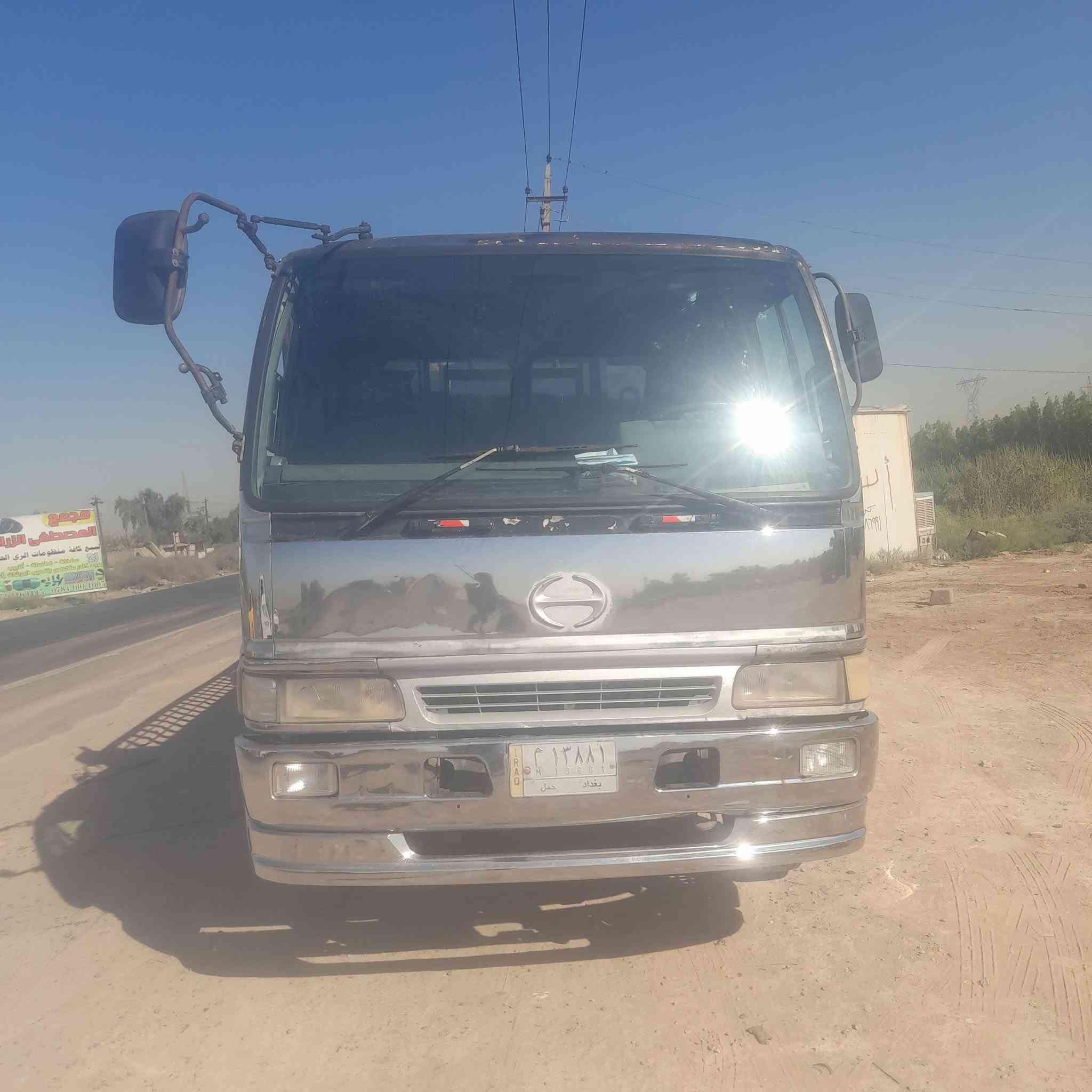 سلام عليكم هينو للبيع موديل 91 محرك 70عادي لاصرف ولا بخار  رقم بغداد طولها6وربع بلادي السعر150وبيه مجال مكان بغداد ناحيه الوحده  ***********
