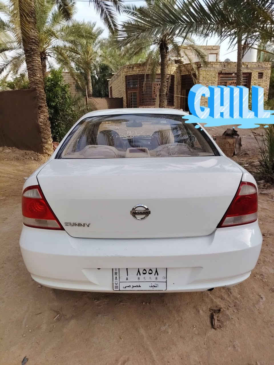 السلام عليكم..
نيسان سني موديل 8 بيها بس جنطه صبغ وشويه صاعده ع الجاملغ الخلفي

مكينه جديده لا تنقيص ولا تبخير

ونصبتها كلش حلوه وبيها بارد شويه رقمها نجف ومميز هم ، شاشة جديدة كامره خلفية وسونارها موجود بالصور.. 

السعر 88 وبيها مجال.

***********
