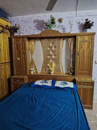 لبيع غرفه نوم مستعمله نضيفه  سعر مليون وبيها مجال لشراي ويدلل 07768311...