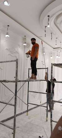 شغلنه درجه اولى وبسعار مناسبه كلشي وتسليم مهندس ‏‪07810873072‬‏ اصباغ ...