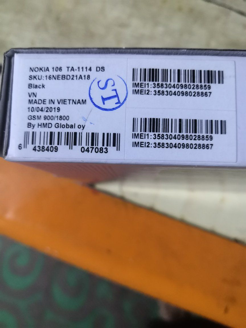 نوكيا فيتنامي باب اول
بي ختم وضمان سنة
مامفتوح من الكارتون
ادفع سعرك ومبارك عليك


**إذا كنت صاحب هذا الإعلان وتريد حذفه لأي سبب، رجاءا أرسل رسالة إلى الدعم الفني**