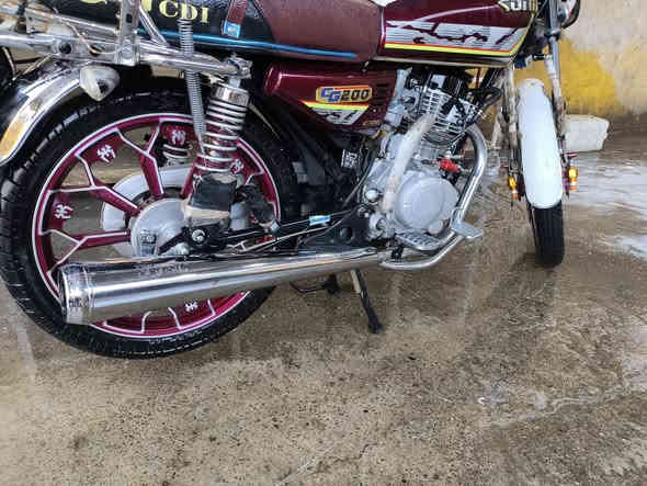 سونيك موديل 25 محرك 200 دبل دسك مامي كله بلادي بشرط  وضع الشركه سعر 775وبي مجال لطلبين ***********
