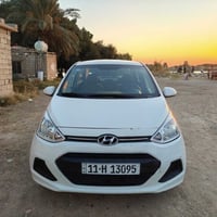 هونداي i10 2016 خليجي بيها صبغ باب سائق وبنيد مبدل اصلي نفس اللون الاس...