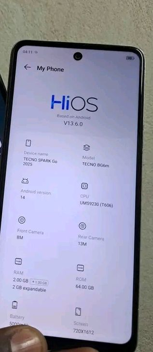 السلا عليكم 
للبيع TECNO SPARK Go 2025
ذاكره 64 جهاز نضيف 
السعر 80


**إذا كنت صاحب هذا الإعلان وتريد حذفه لأي سبب، رجاءا أرسل رسالة إلى الدعم الفني**