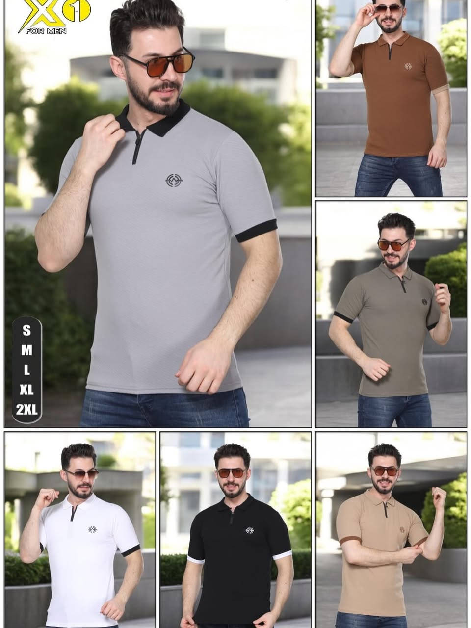 تيشرت قطن جاكارا  ياخه سحاب تركي 
سعر القطعه ب جملة (7 ونص   )
اقل طلب شد كامل عل الوان 
احجام S/M/L/XL/XXL
يوجد توصيل الى جميع محافظات العراق 🇮🇶 
للتواصل واتساب :***********
