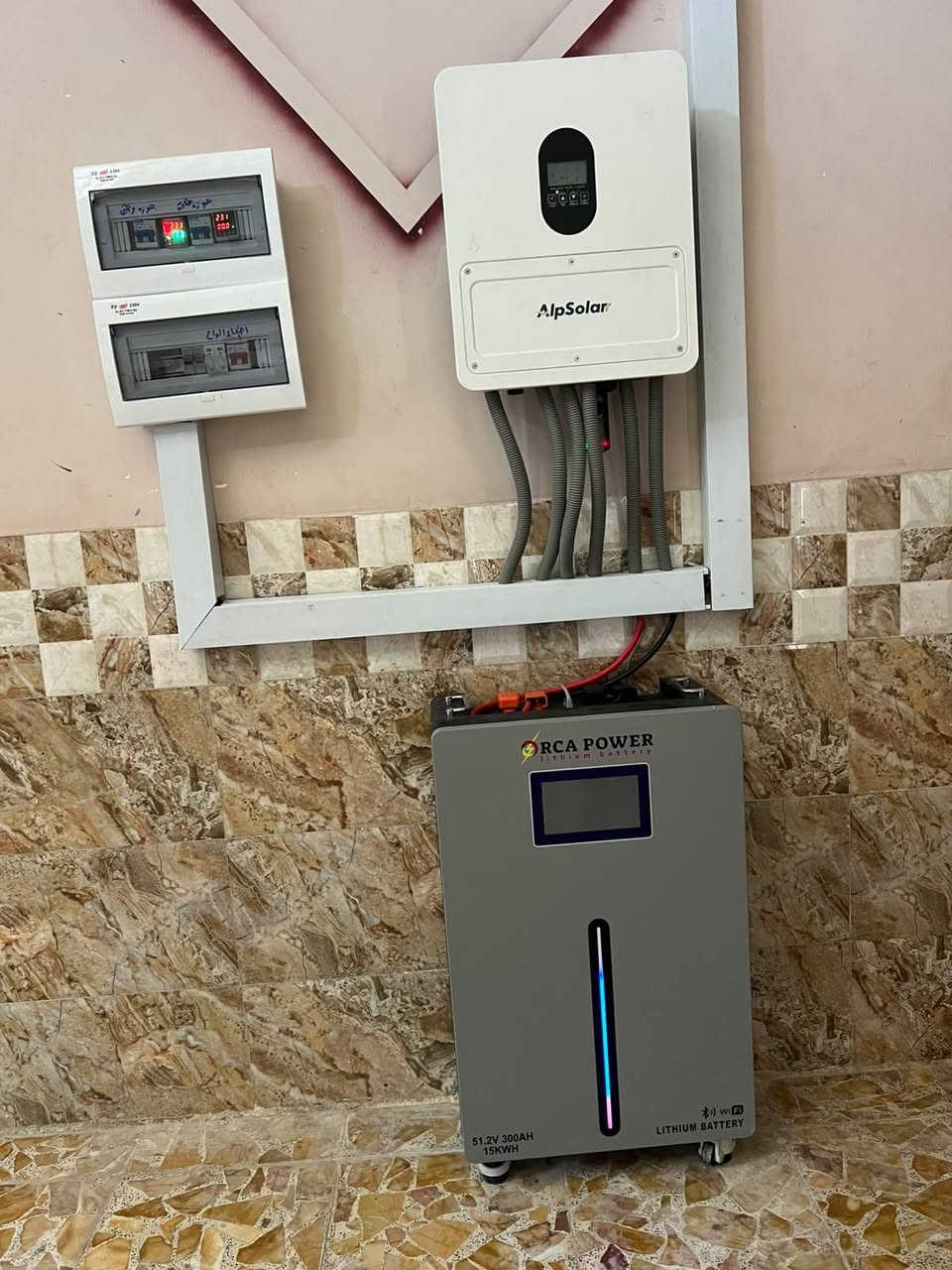 💯 بيت اخر يودع شلعان الگلب
⚜️ مشروع جديد يضاف إلى سجل نجاحاتنا في مجال الطاقة الشمسية ⚜️
تم بحمد الله تجهيز وتنصيب منظومة طاقة شمسية متكاملة بمواصفات عالية الجودة لتحقيق أفضل أداء واعتمادية على مدار الساعة. في منطقة البسيتات 

🔹   ألواح  LONGi X10 الأصلية  عدد 8
🔹 انفيرترة 6K  ماركة ALP solar عالي الكفاءة
 🔹 بطارية ليثيوم  16 k ماركة اوركا
 🔹 تشغيل نهاري  يصل الى 20 أمبير
🔹 تشغيل ليلي  إلى 16 أمبير
🔹 إنتاجية ممتازة وشحن مستقر
 🔹 تصميم احترافي يضمن أعلى استفادة من الطاقة الشمسية
 🔹 تقليل الاعتماد على المولدات والكهرباء الوطنية بشكل كبير
☀️ لأن راحتك تستحق الأفضل، نوفر لك حلولاً متكاملة تعتمد على أحدث التقنيات العالمية، مع تنفيذ احترافي ومواد أصلية وكفالة حقيقية.

نحن لا نبيع منظومات فقط... بل نوفر ثقه و ضمان. وراحة واستقراراً لسنوات قادمة.

📞 للاستفسار والحجز: ☎️ ***********
☎️ ***********
☎️ ***********
⭐ طاقة نظيفة • توفير مستمر • أداء موثوق ⭐

