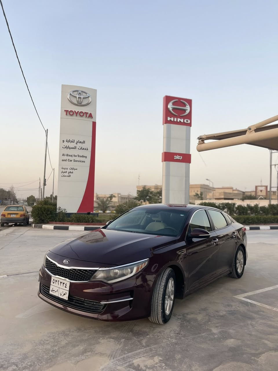 السعر  $123
گيآ   آوبتيما 
موديل 2018 رقم اربيل 
 وكاله او  تحويل  مباشر  
......................................
المواصفات / 
رادرات 
 توقف  ذاتي 
تحديد مسار 
 كامير  دواره 
كاميرا  داش
شاشه  كبيره 
شاشه ترحيب
تحكم ستيرن
حساس خلفي 
مثبت  سرعه 

........................................

ملاحظه / السياره مكينته 2400 ما مفتوحه 
كير  حداديه تبريد تخم تاير باتري  كله جديد 
حادثه خفيف فقط تبديل البنيد بدون دواخل 
صور الحادث والسونار بيه كاميرا داش اماميه
خلفيه مكاني ديوانيه مركز /  ***********

رقم الشاصي / 5XXGT4L34JG200902
